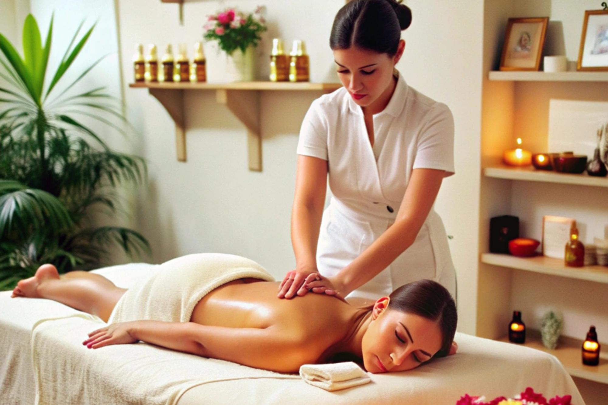 Aroma Full Body Massage in Mandaveli Chennai – Tulips Spa